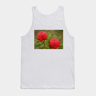 Waratah double Tank Top